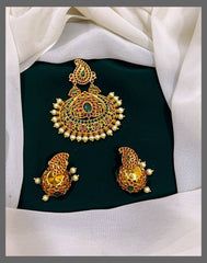 Mango pendent in Nakshi - NP00129