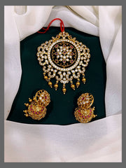 Stone Pendent in Nakshi - NP0011