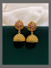 Beautiful Jhumki Earring in Nakshi - NE00239