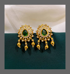 Beautiful Stud Earring in Nakshi - NE00243