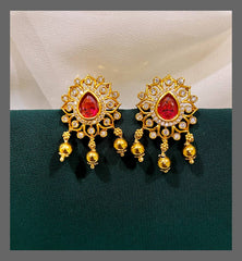 Beautiful Stud Earring in Nakshi - NE00243