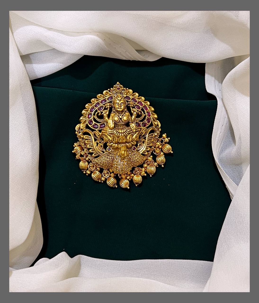 Lakshmi Pendent in Nakshi-NP0024