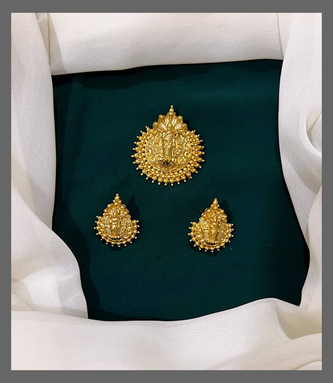 Lakshmi Pendent in Nakshi - NP001