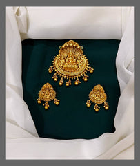 Lakshmi Pendent in Nakshi - NP0049