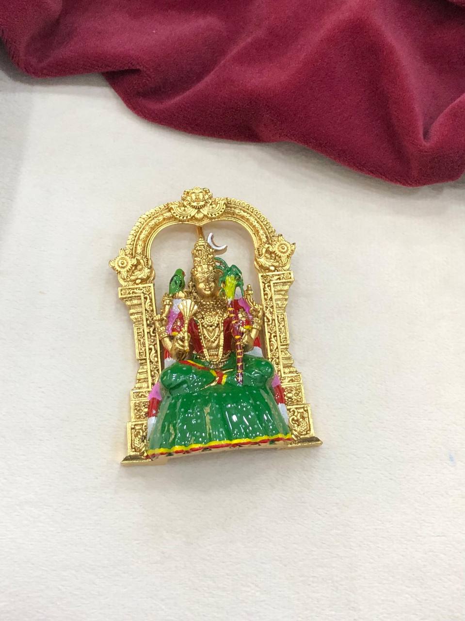 Madurai Meenakshi Pendent in Nakshi - NP0058