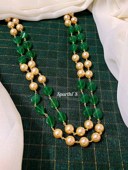 Emerald Beads Neacklace - BB0033