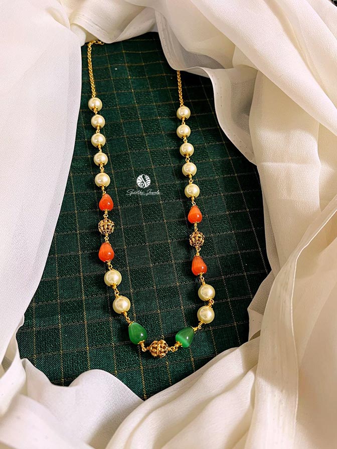 Multicolor Beads Necklace - BB0048