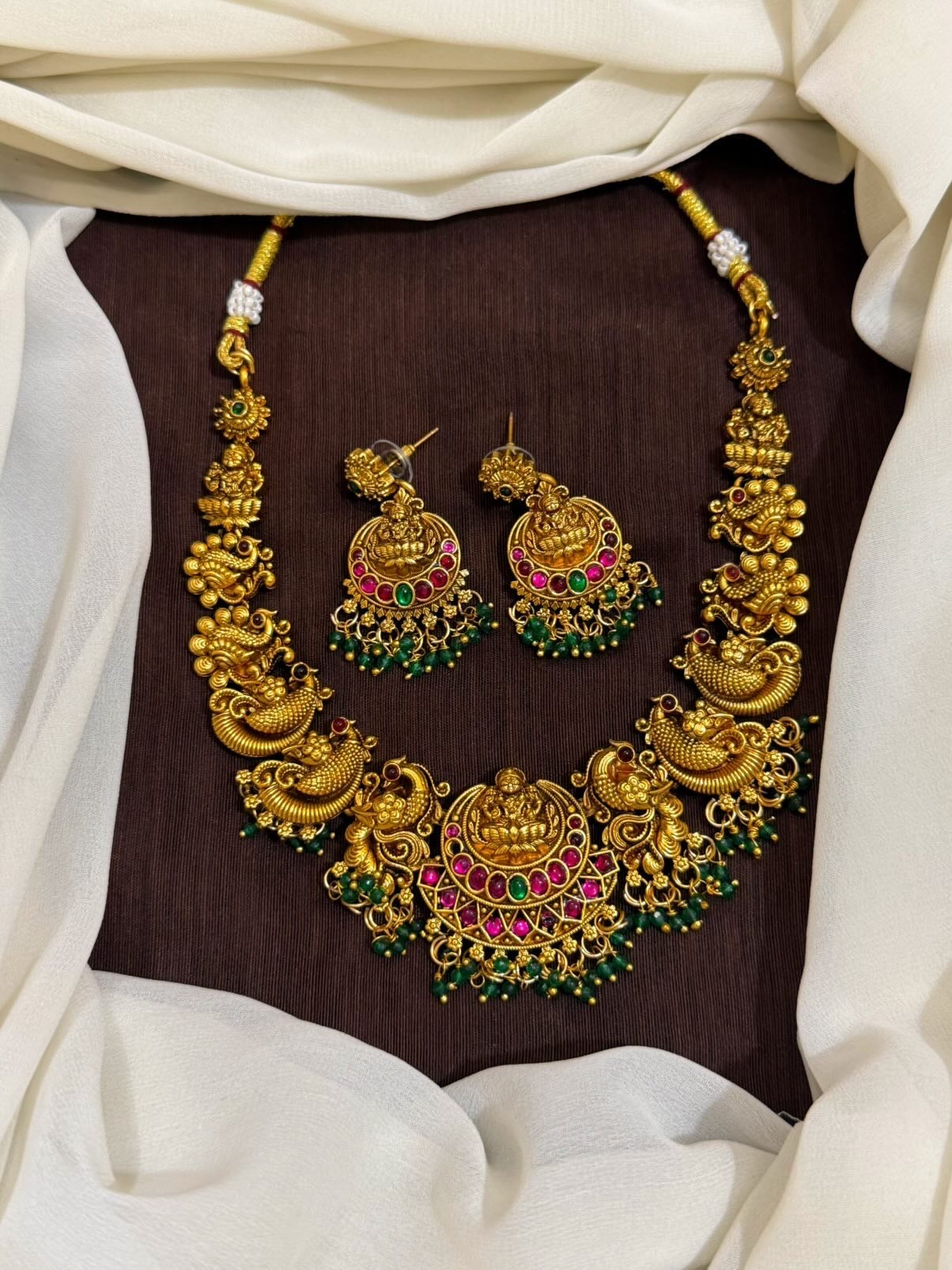 Nakshi Temple Necklace - NN00942