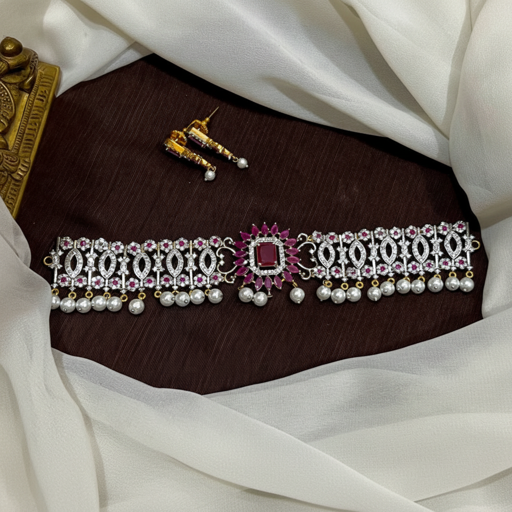 Daimond Cute Neck Choker - DN0086