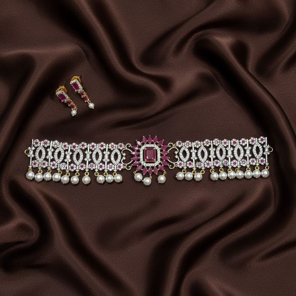 Daimond Cute Neck Choker - DN0086