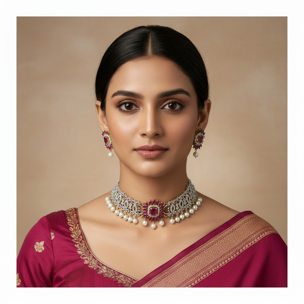 Daimond Cute Neck Choker - DN0086