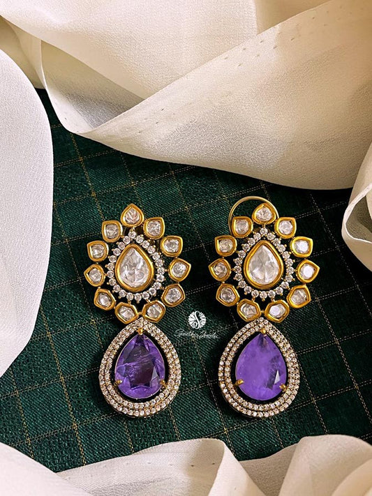 Light Purple Victoria Earrings - VE010