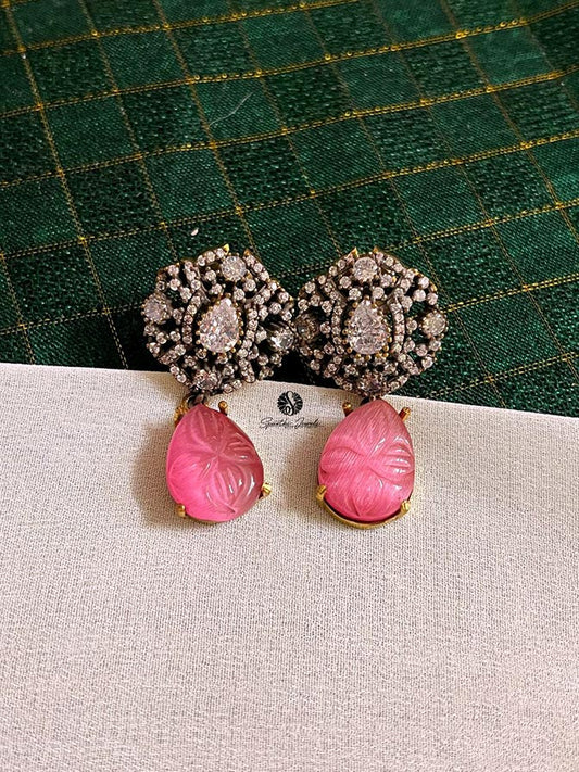 Strawberry AD studded Earrings - VE007