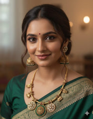 Lakshmi Kante Set With Jhumkis - NN00213