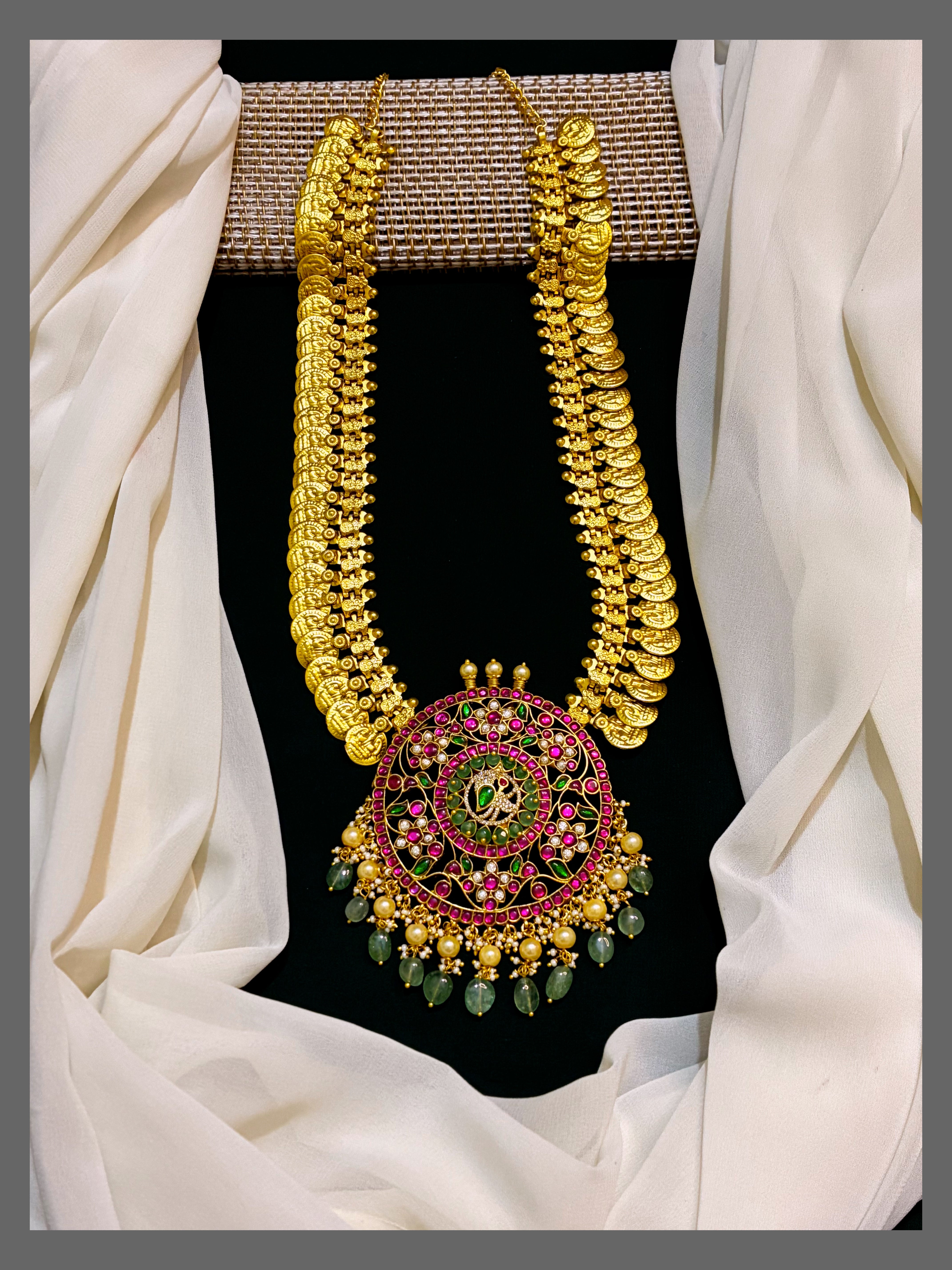 Jadau Kundan Kaasu Mala - KH0055