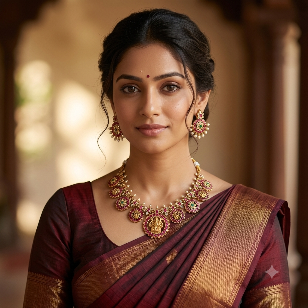 Lakshmi Bottu necklace - NN00941
