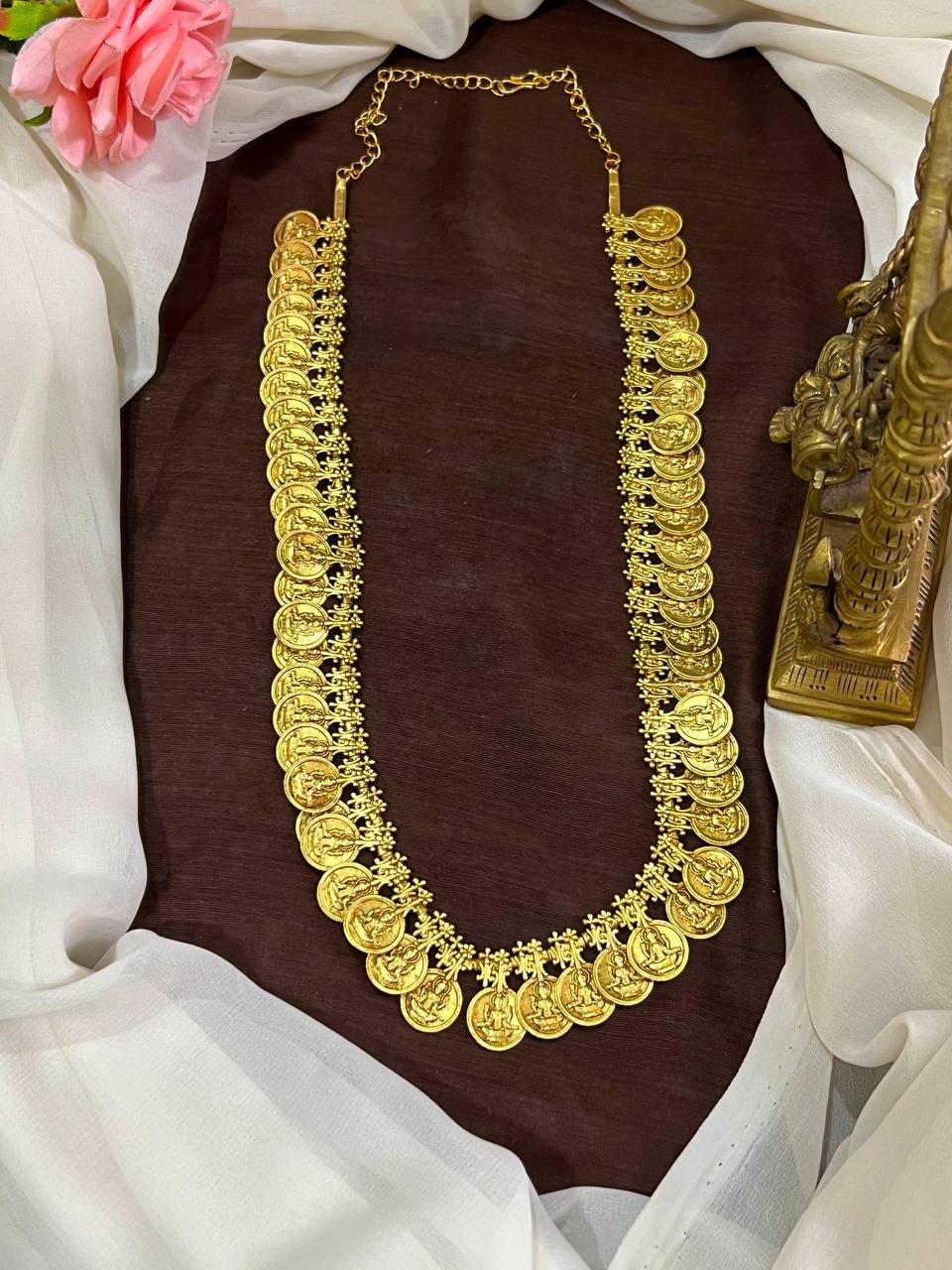 Nakshi Lakshmi Kaasu Long Haram - NH00450