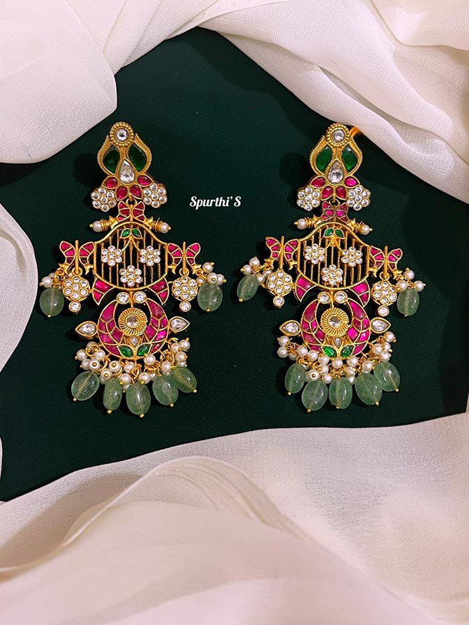 Jadau Kundan Earrings - KE0024