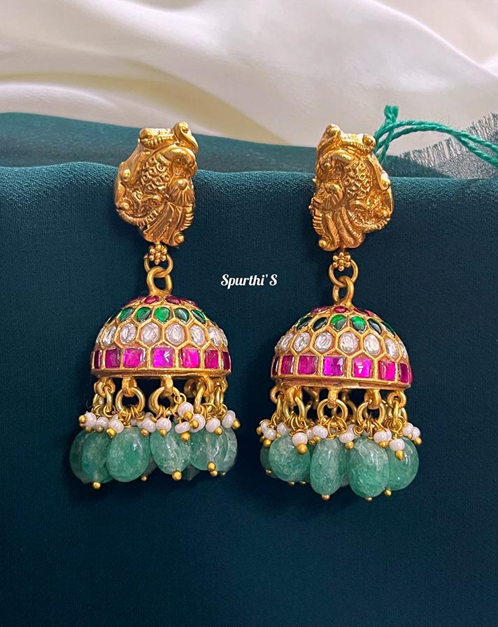 Jadau Kundan Earrings - KE0028