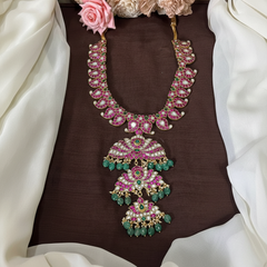 Jadau Mango 3 step Pendant - KH00411