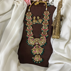 Jadau Nakshi Long Haram - KH00412