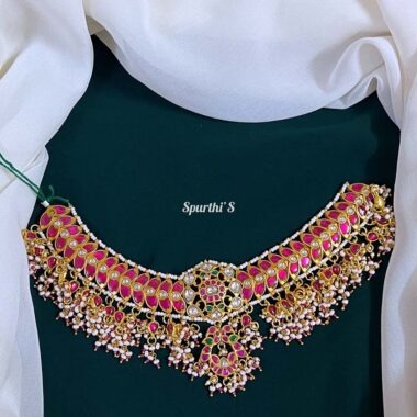 Beautiful Jadau Kundan Choker - NK0019