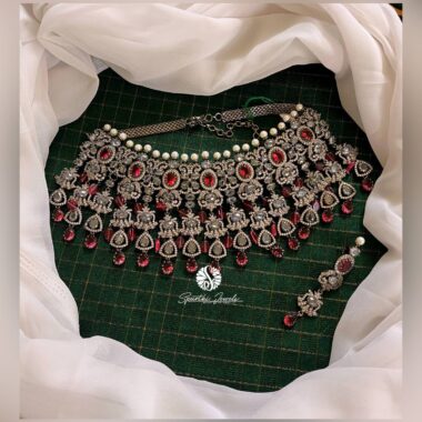 Victorian Red Necklace - NV0006