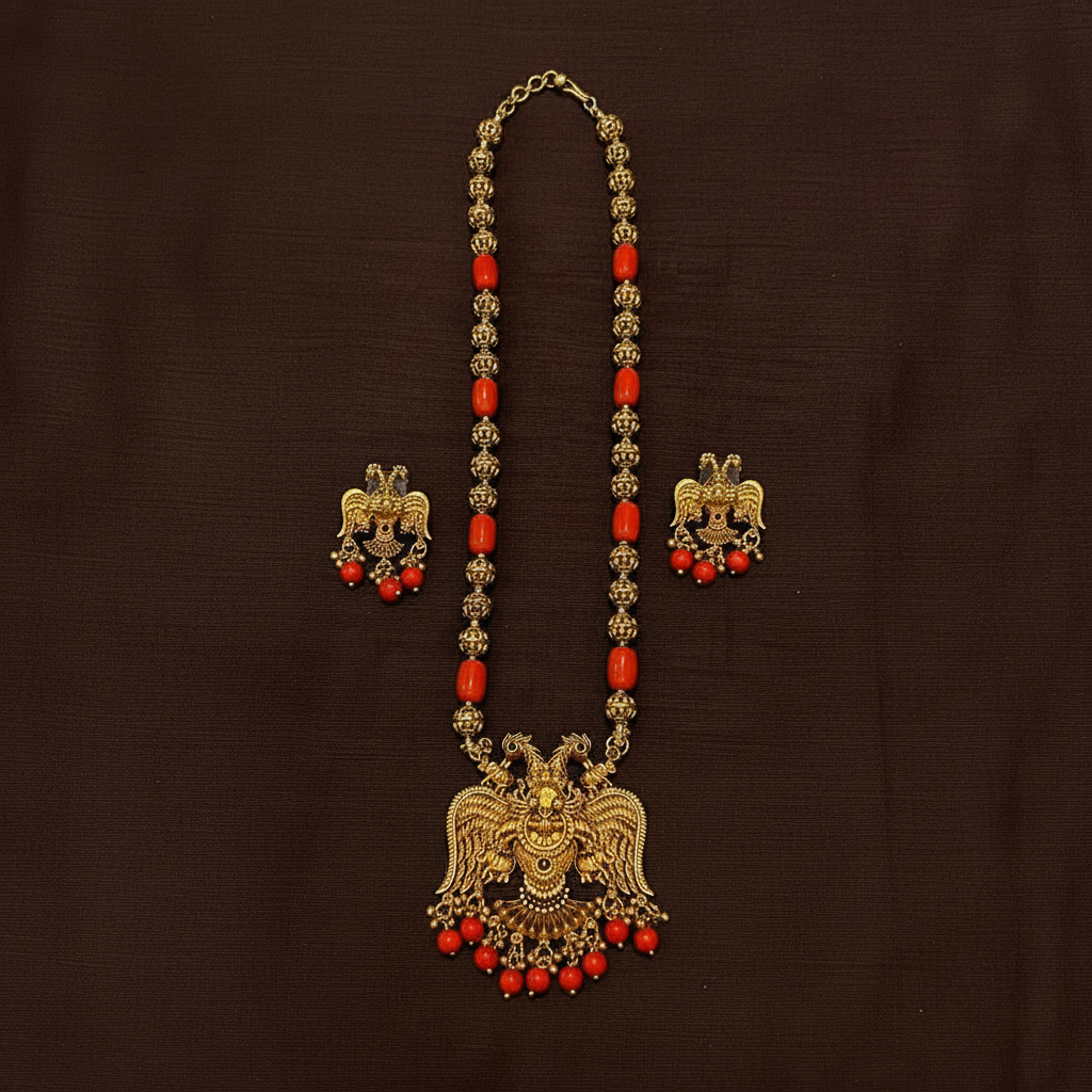 Coral Gandaberunda Long Haram - PB00583