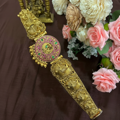 Beautiful Peacock Nakshi Waist Belt - WB0053