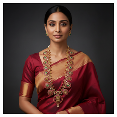 Jadau Kundan Lakshmi Bottumala - KH0028