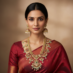 Ambani nakshi Guttipusalu Kempu Haram - NH0004