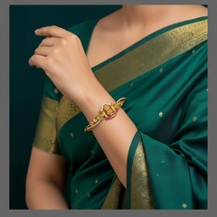 Temple Design with Lakshmi Bracelet - BG00145