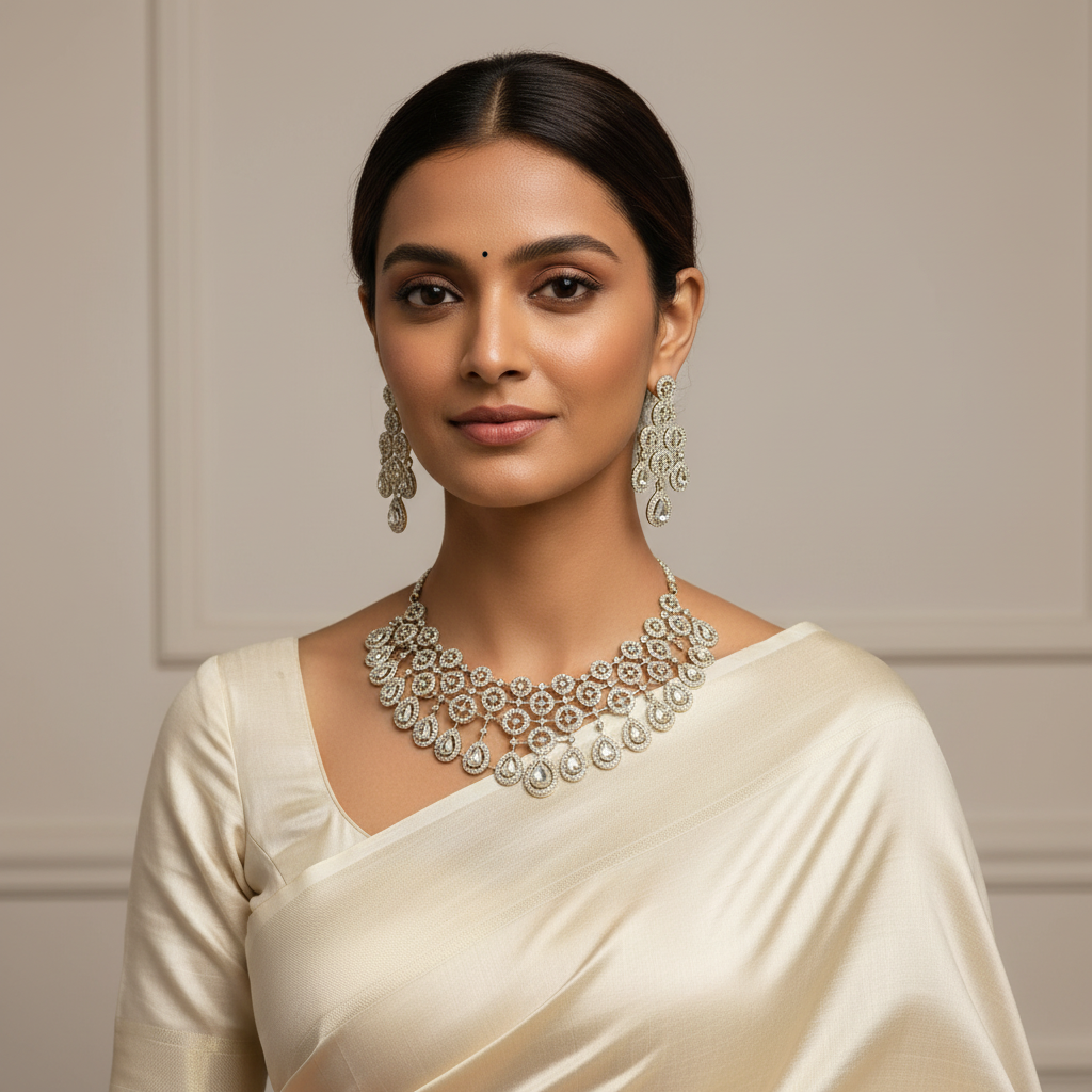Elegant Diamond Necklace - DN0043