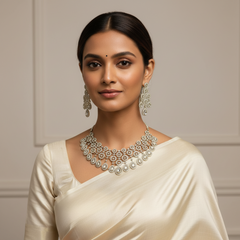Elegant Diamond Necklace - DN0043