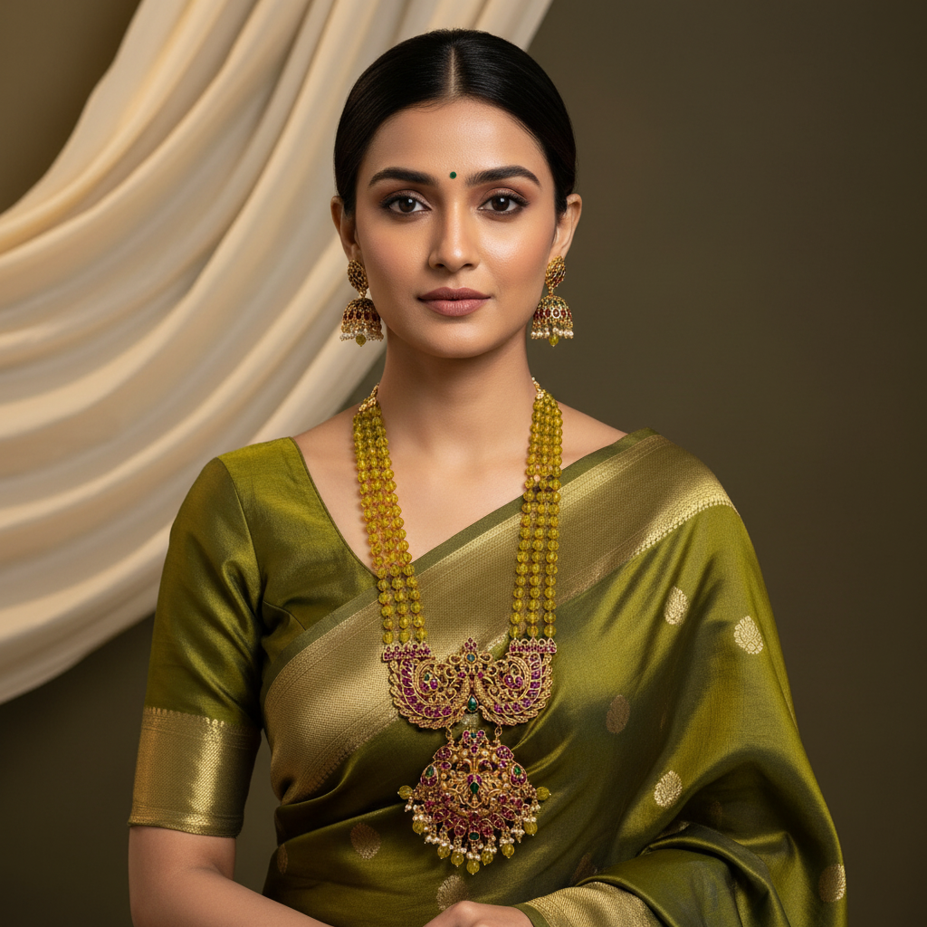 Rani Haram With Beads - PB00608