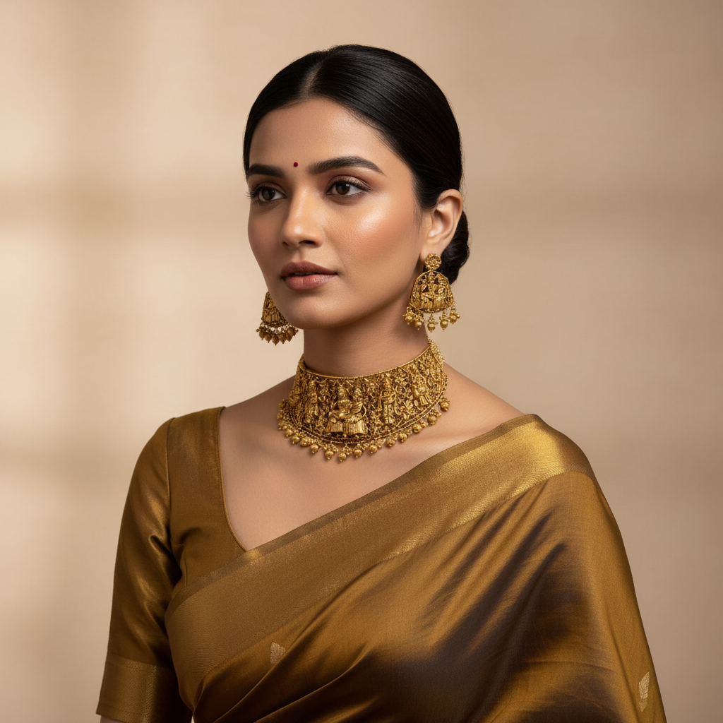 Nakshi Temple Collection Chokers - NN00948