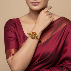Jadau Lakshmi Nakshi Braclet - BG00700