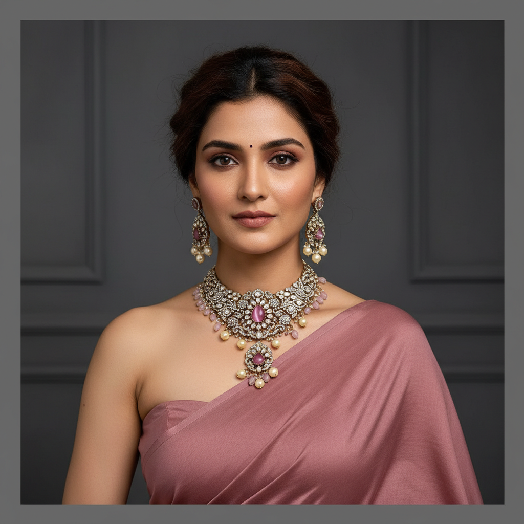 Beautiful Rich Victorian Necklace - VN00149