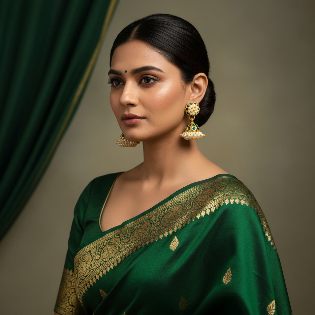 Belli Moda Pearl Jhumki - NE00655