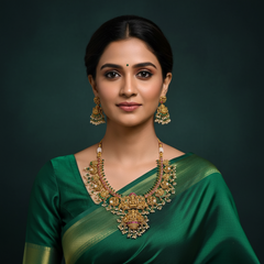 Beautiful Lakshmi Kundan Necklace - KN00520