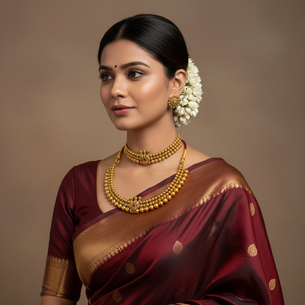 Antique Choker in Maharastrian Style - NN0097