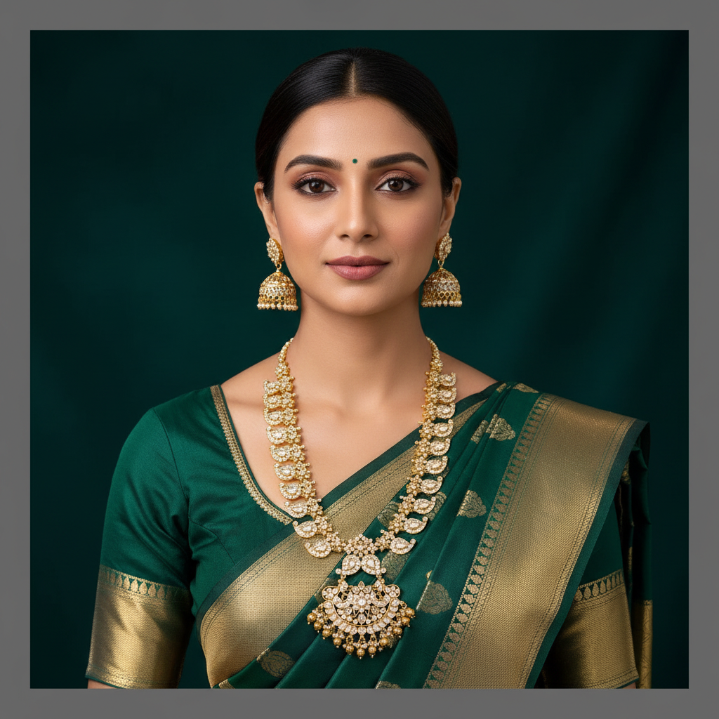 Beautiful Mango Bridal set - BR0019