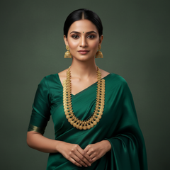 Plain Kaasu With Jhumki - NH00490