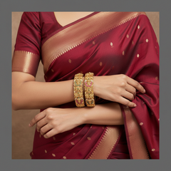 Antic Small detailing Bangle - BG00109