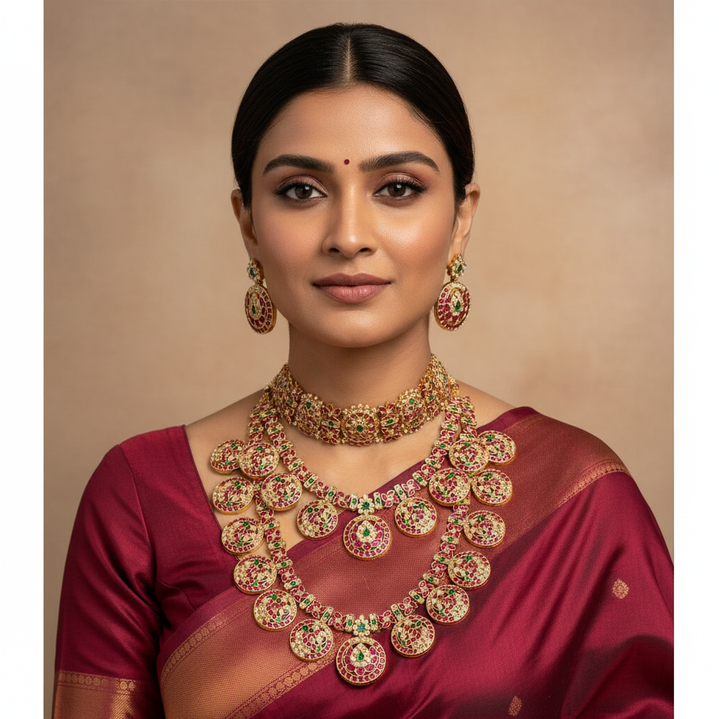 Bottu Mala Bridal Combo - BR0015