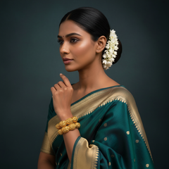 Beautiful Antique Bangles in Kundan - BG00558