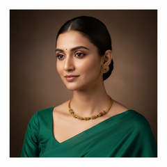 Cute Kante Set With Earrings - NN00190