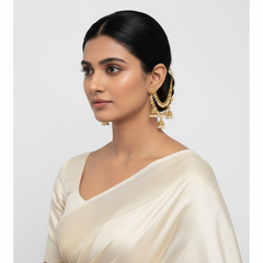Antique Pearl Maatilu With Jhumkis - MT00105