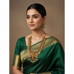 Gandaberunda pendant with Kaasu necklace - NN00943