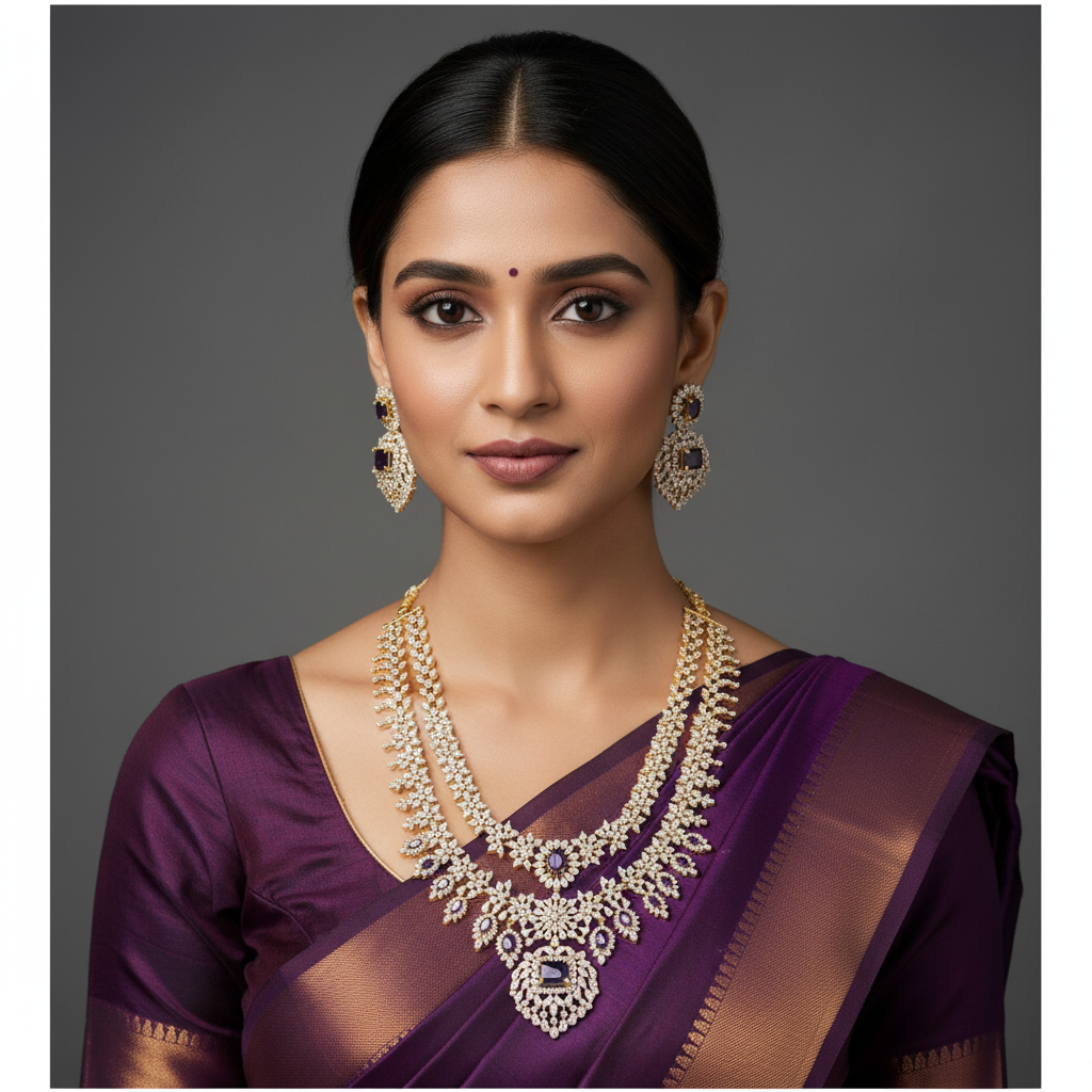 Diamond Haram in Purple - DH0005